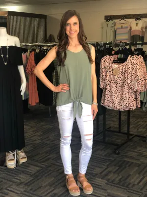 Bree Sleeveless Top-2 Colors Available
