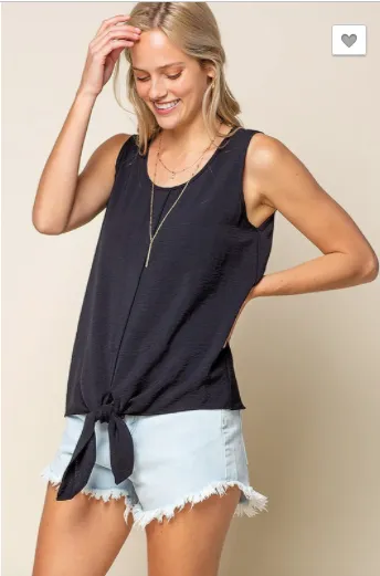 Bree Sleeveless Top-2 Colors Available