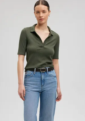 Brown Faux Leather Belt