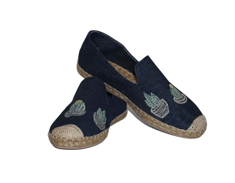Cactus Denim Shoes