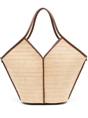 Calella rafia tote bag