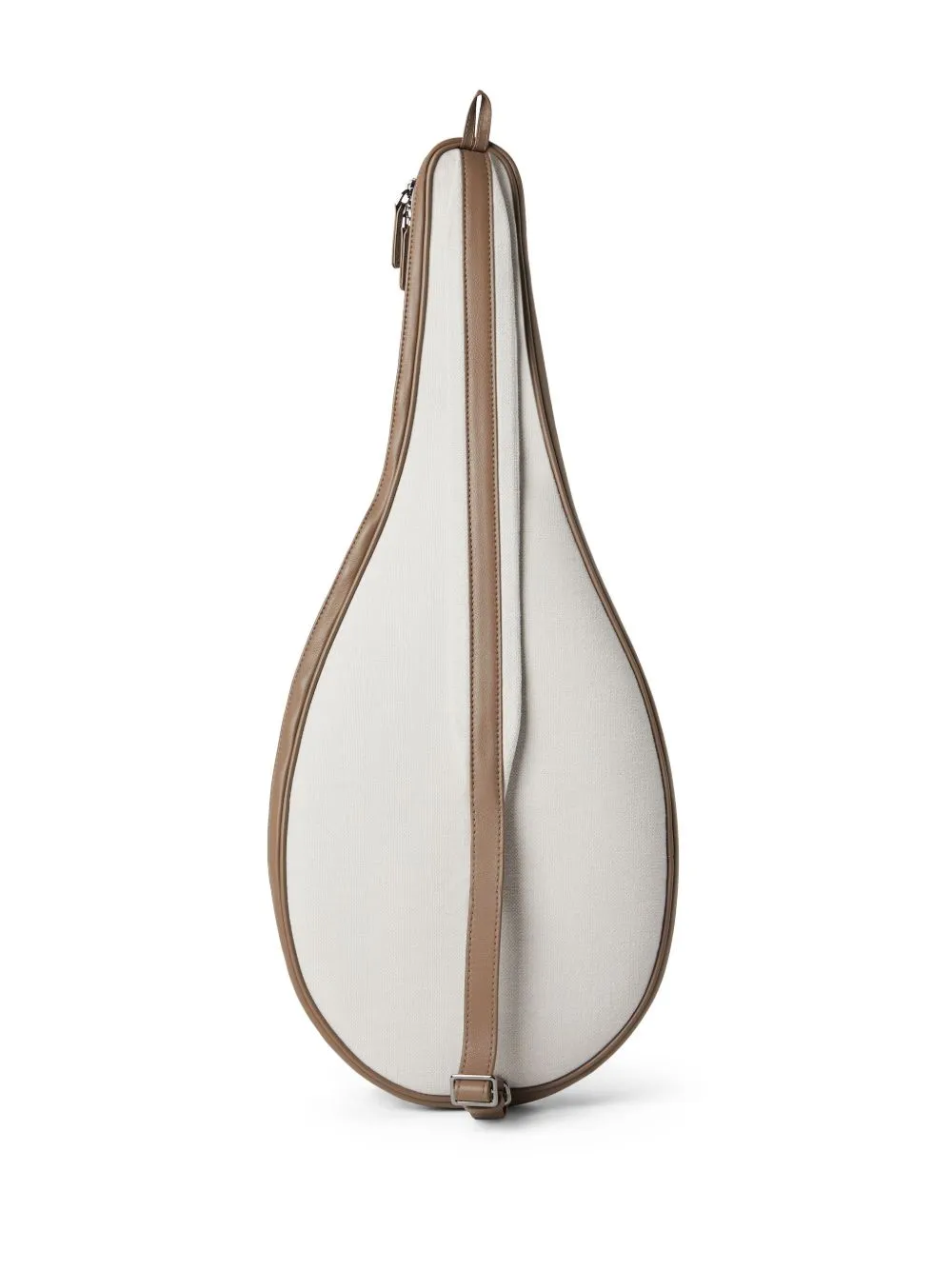 Canvas racket holder with logo