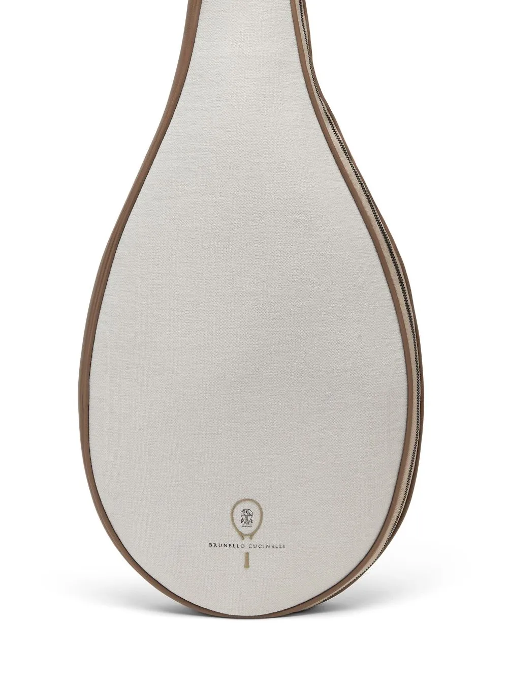 Canvas racket holder with logo