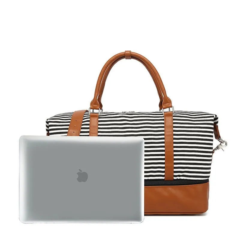 Canvas Weekend Duffle Bag Womens