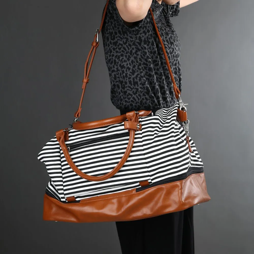 Canvas Weekend Duffle Bag Womens