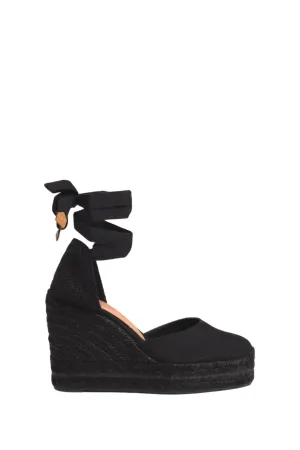 Carina Double Wedge | Negro