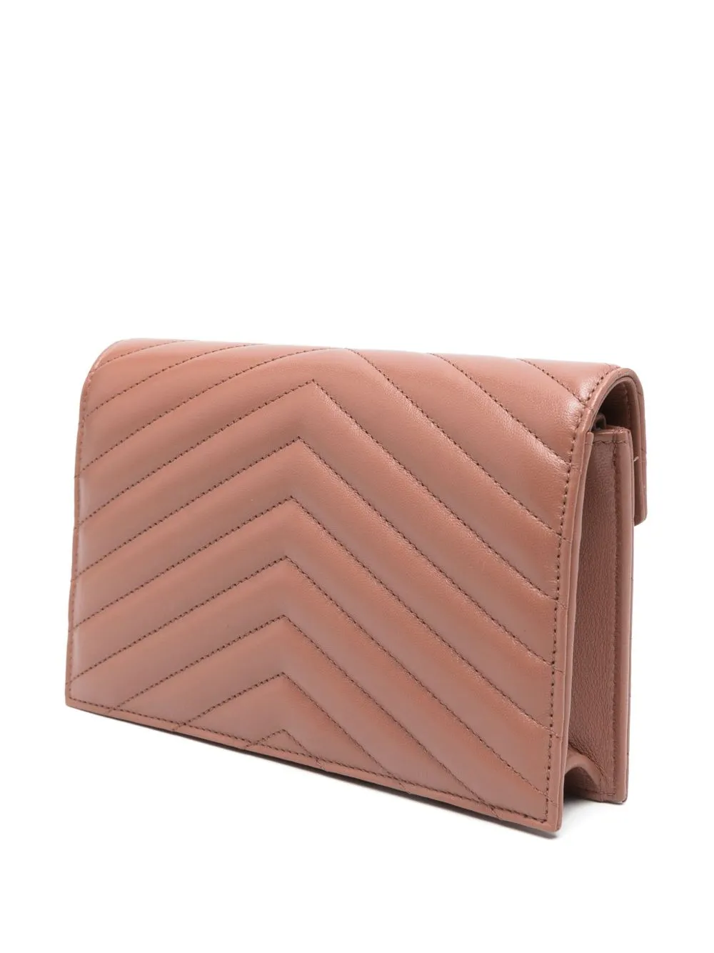 Cassandre leather wallet on chain