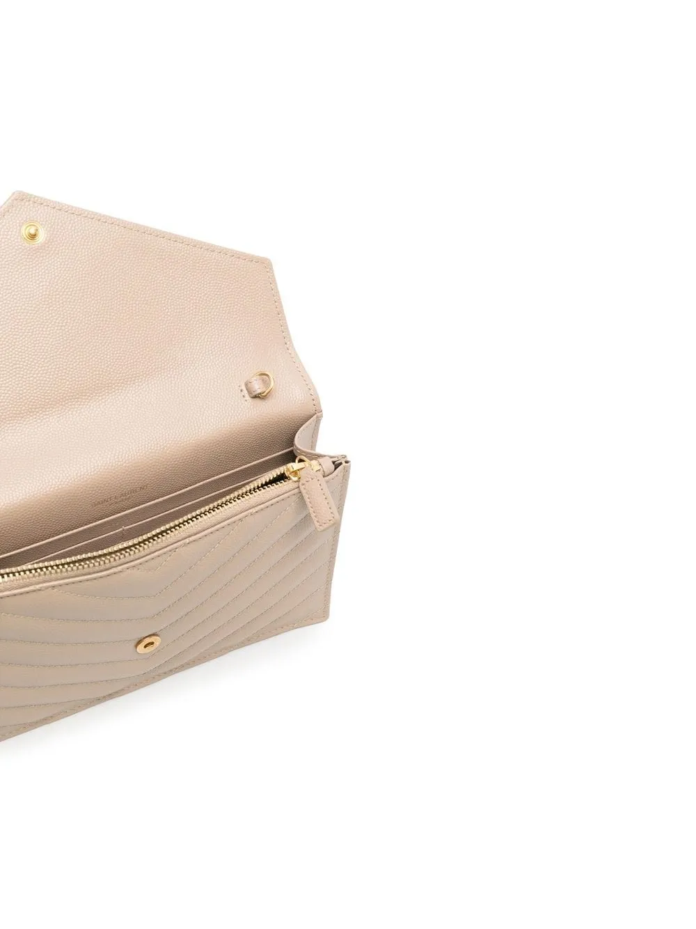 Cassandre leather wallet on chain