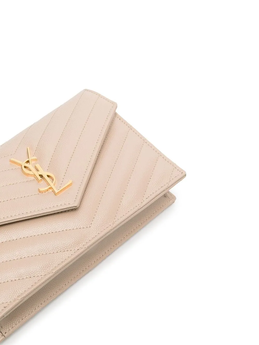 Cassandre leather wallet on chain