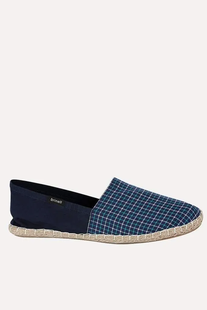 Checkered Print Espadrilles