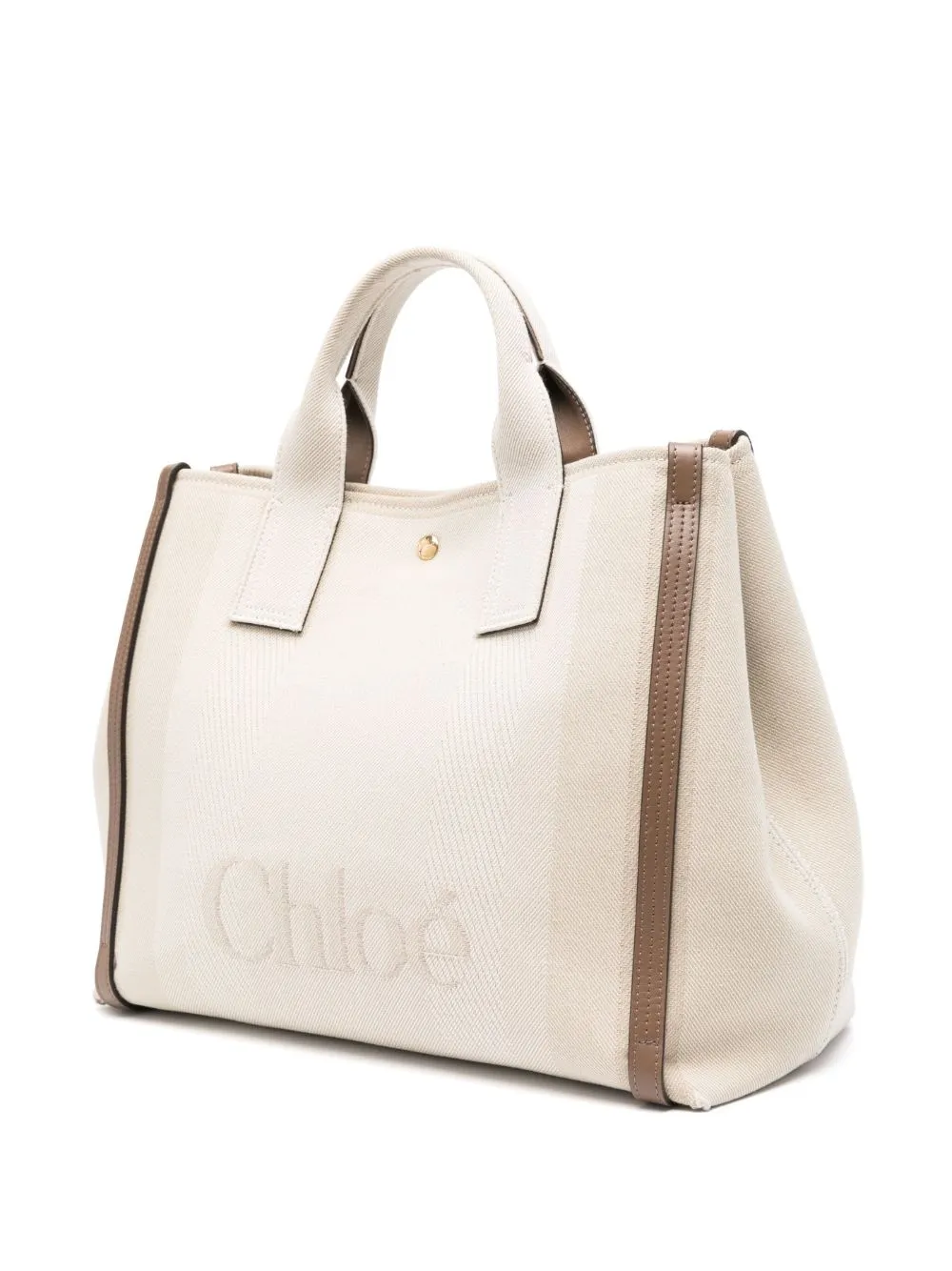 Chloé carry canvas tote