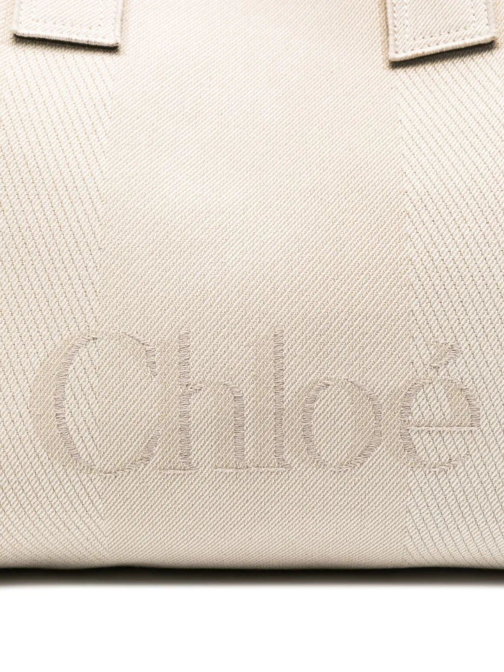 Chloé carry canvas tote