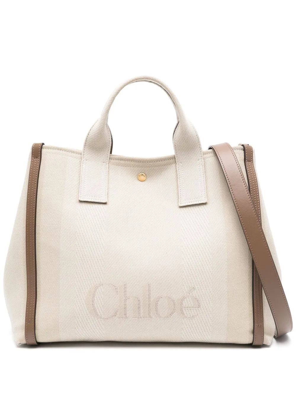Chloé carry canvas tote