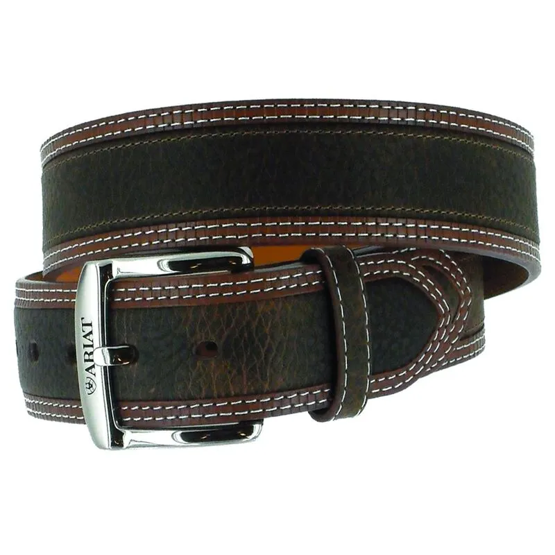 CLA10004305 Belt Mens Ariat Diesel Brown Rowdy