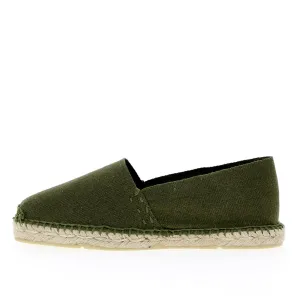 Classic Khaki Espadrilles | Hand-Sewn & 100% Made in France