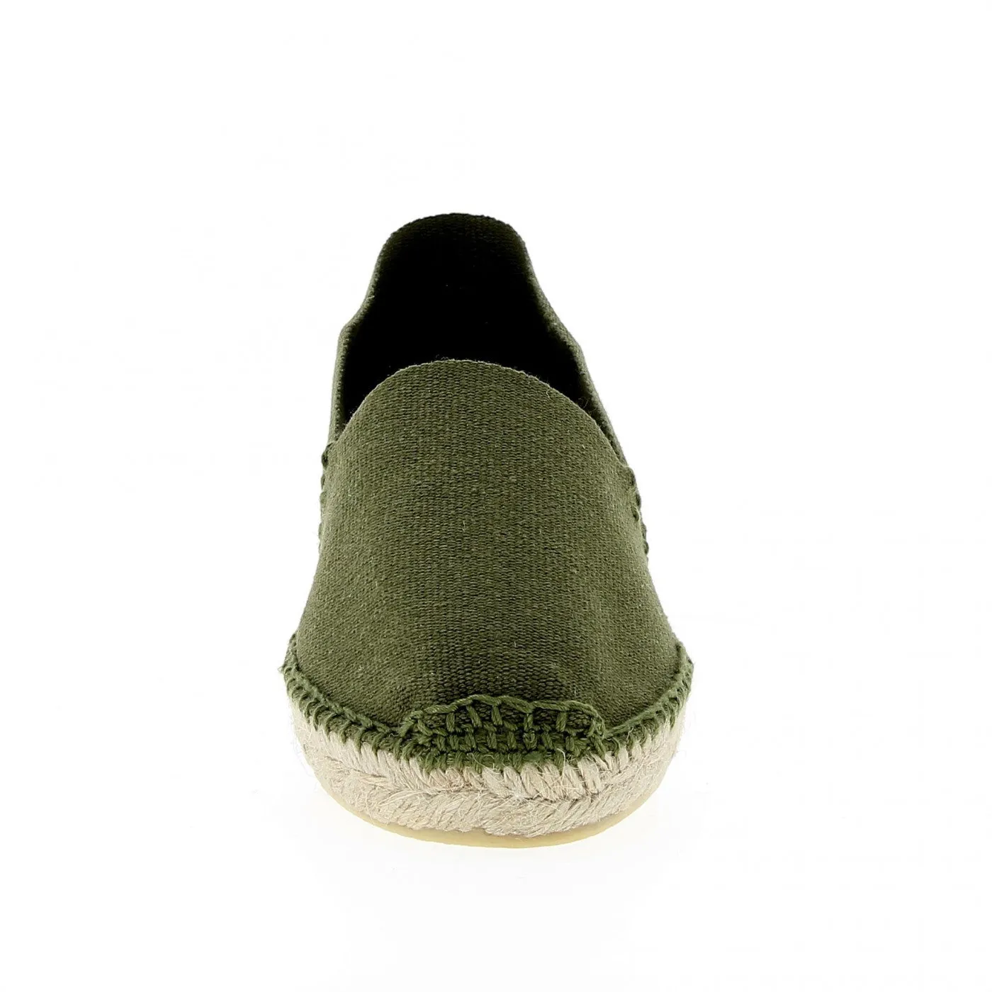 Classic Khaki Espadrilles | Hand-Sewn & 100% Made in France