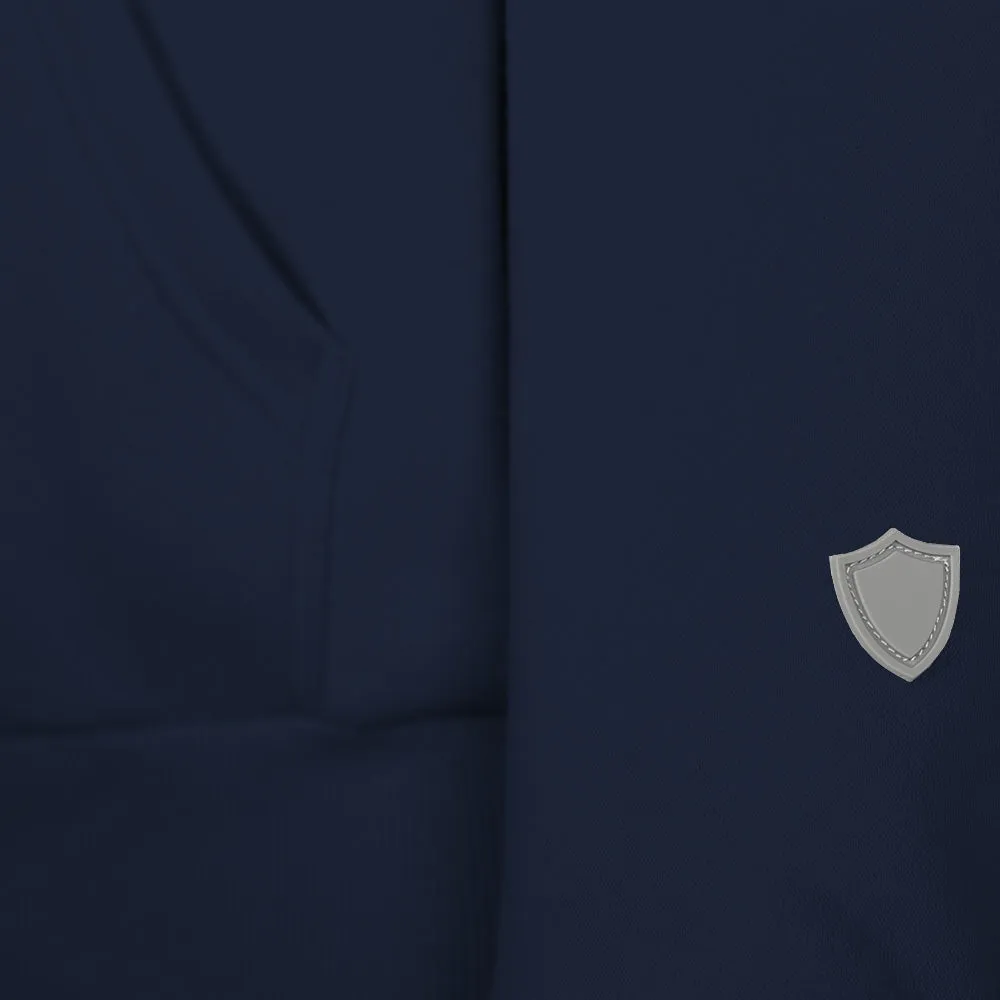 Classic Lined Hoodie | American Flag | Navy