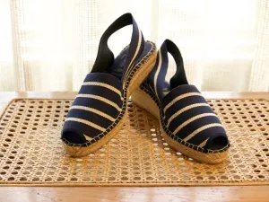 Classic Marine Striped Espadrilles