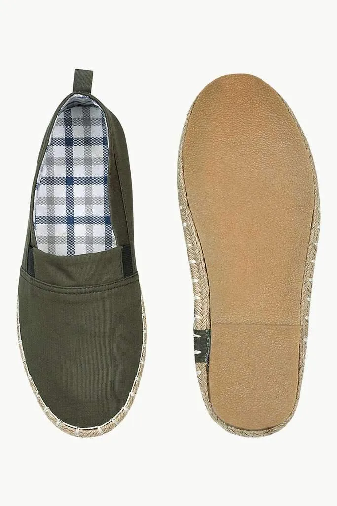 Classic Spanish Solid Espadrilles