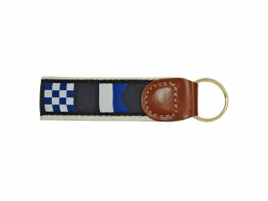 Code Flags Ribbon Key Fob