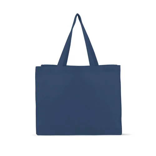 Cotton Canvas Gusset Tote