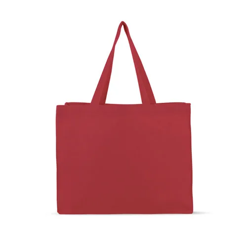 Cotton Canvas Gusset Tote