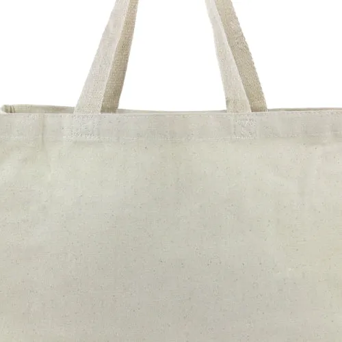 Cotton Canvas Gusset Tote