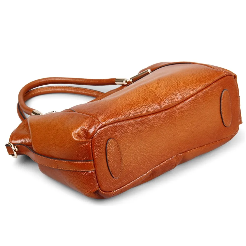 Cowhide Genuine Leather Shoulder Handbags