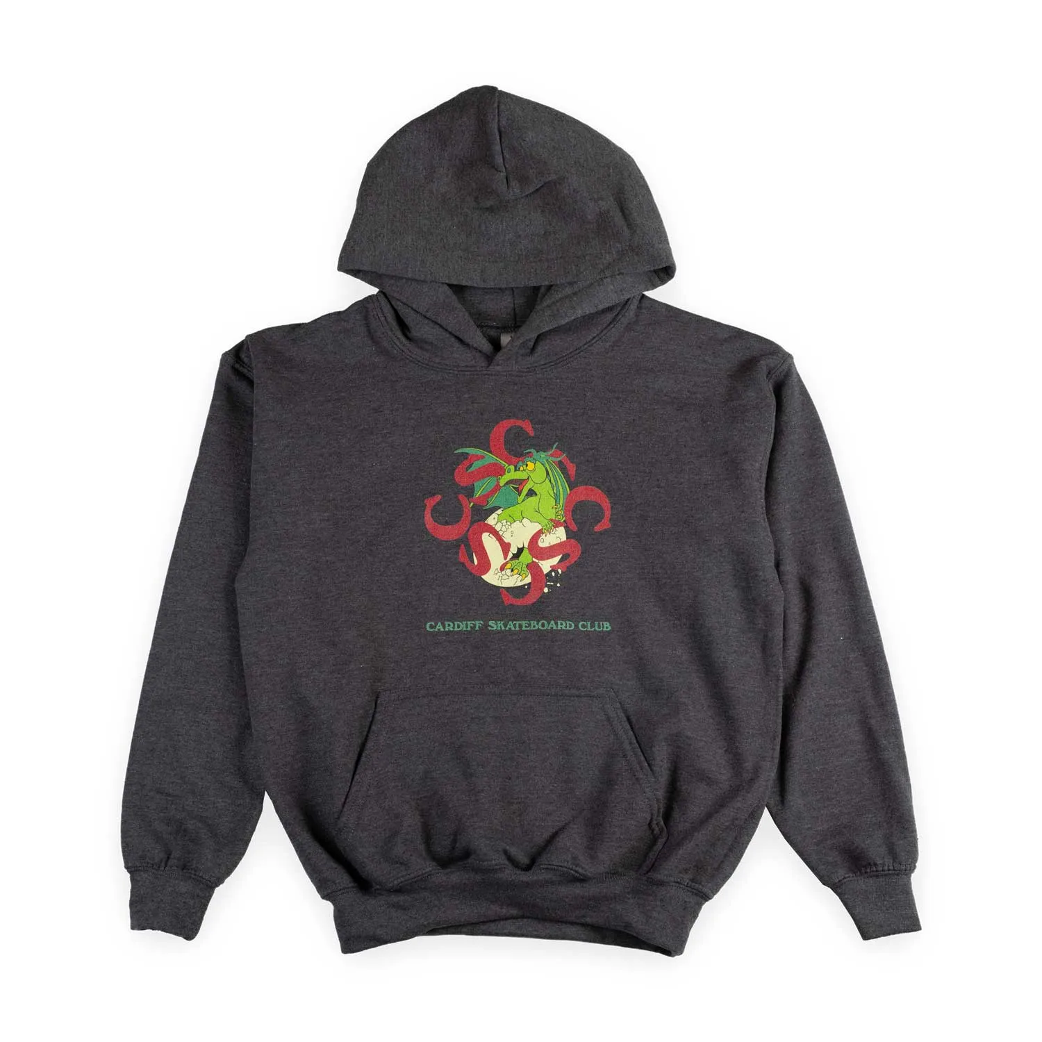 CSC 'Hatch' Kids Hood (Dark Heather)