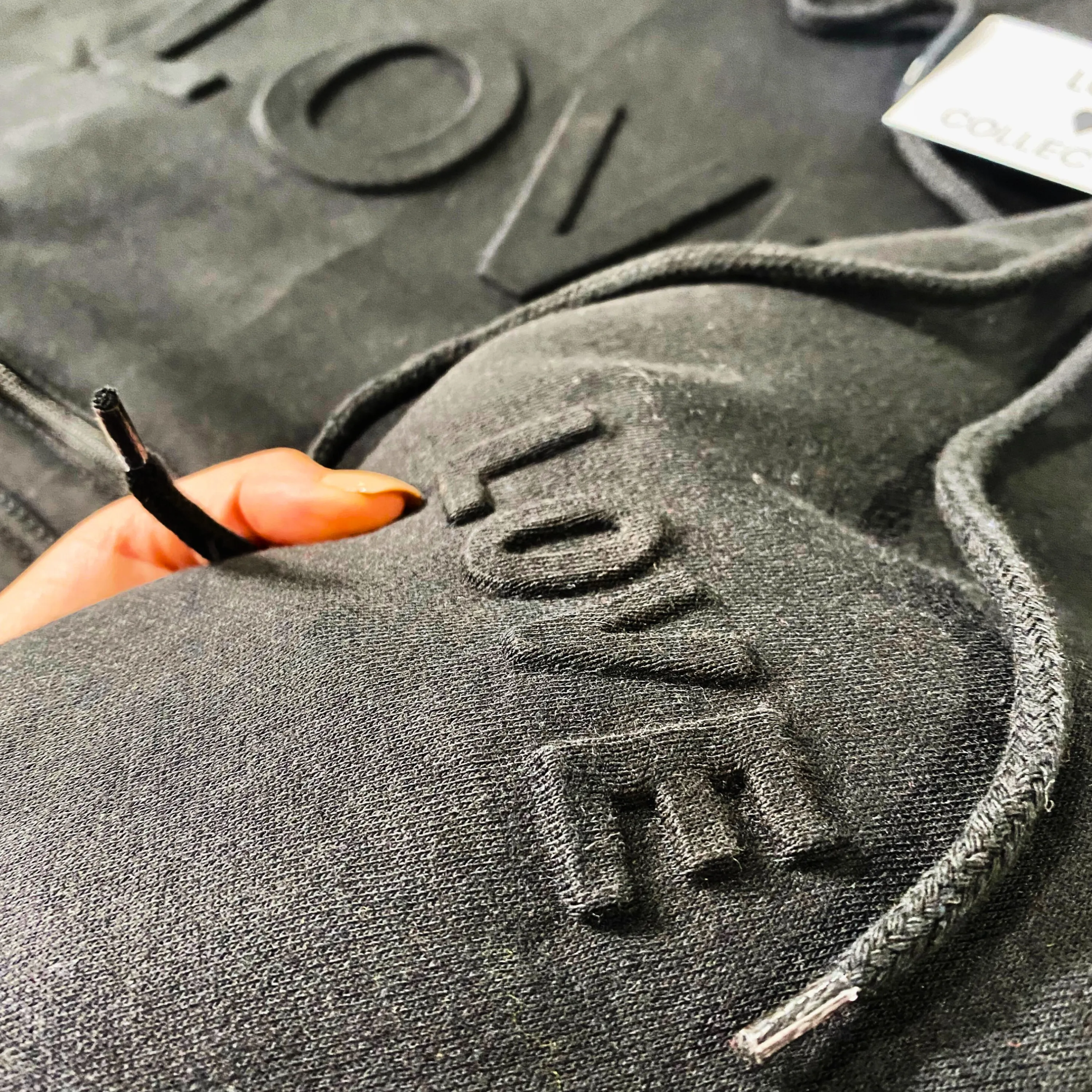 Custom Embossed Or Debossed Hoodies