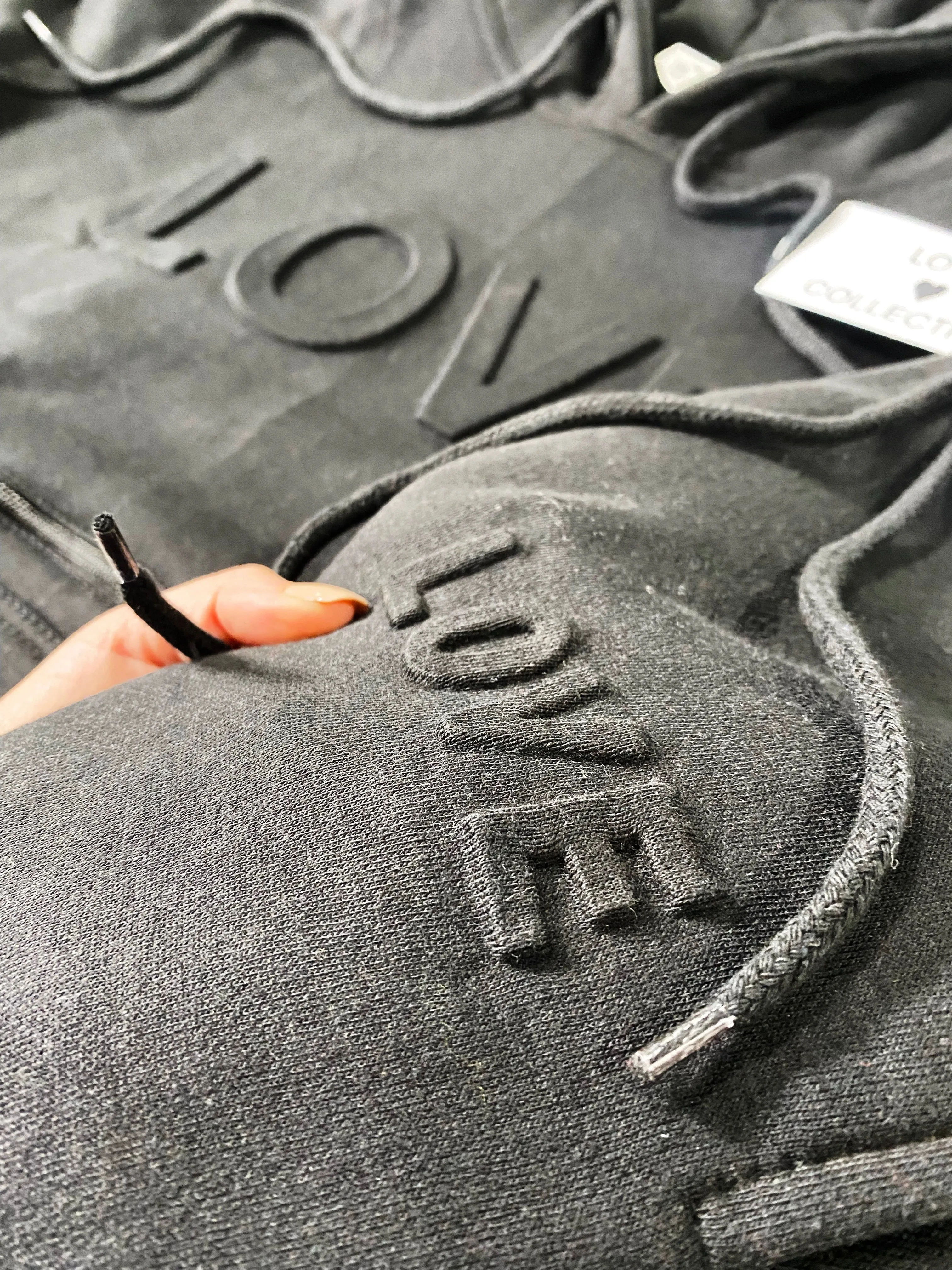 Custom Embossed Or Debossed Hoodies