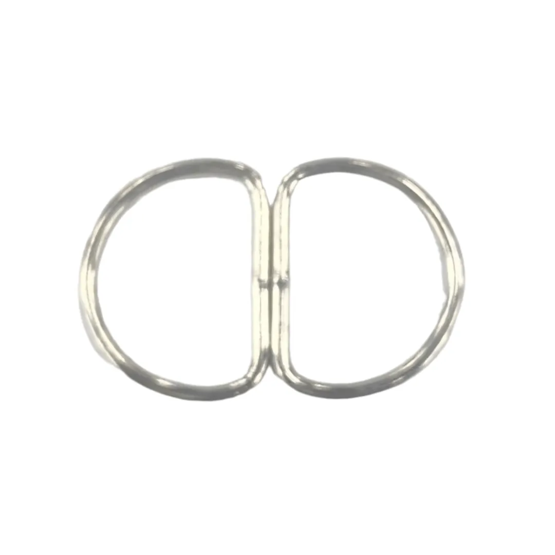 D-Ring Nickel 38 mm