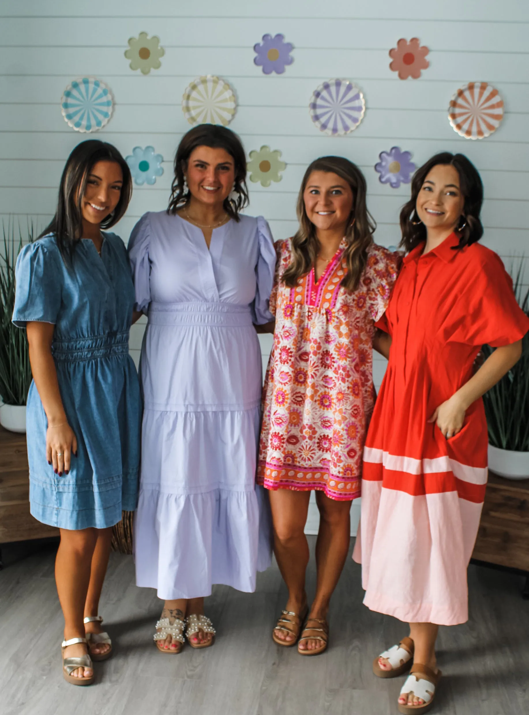 Dahlia Linen Shirtdress • Coral