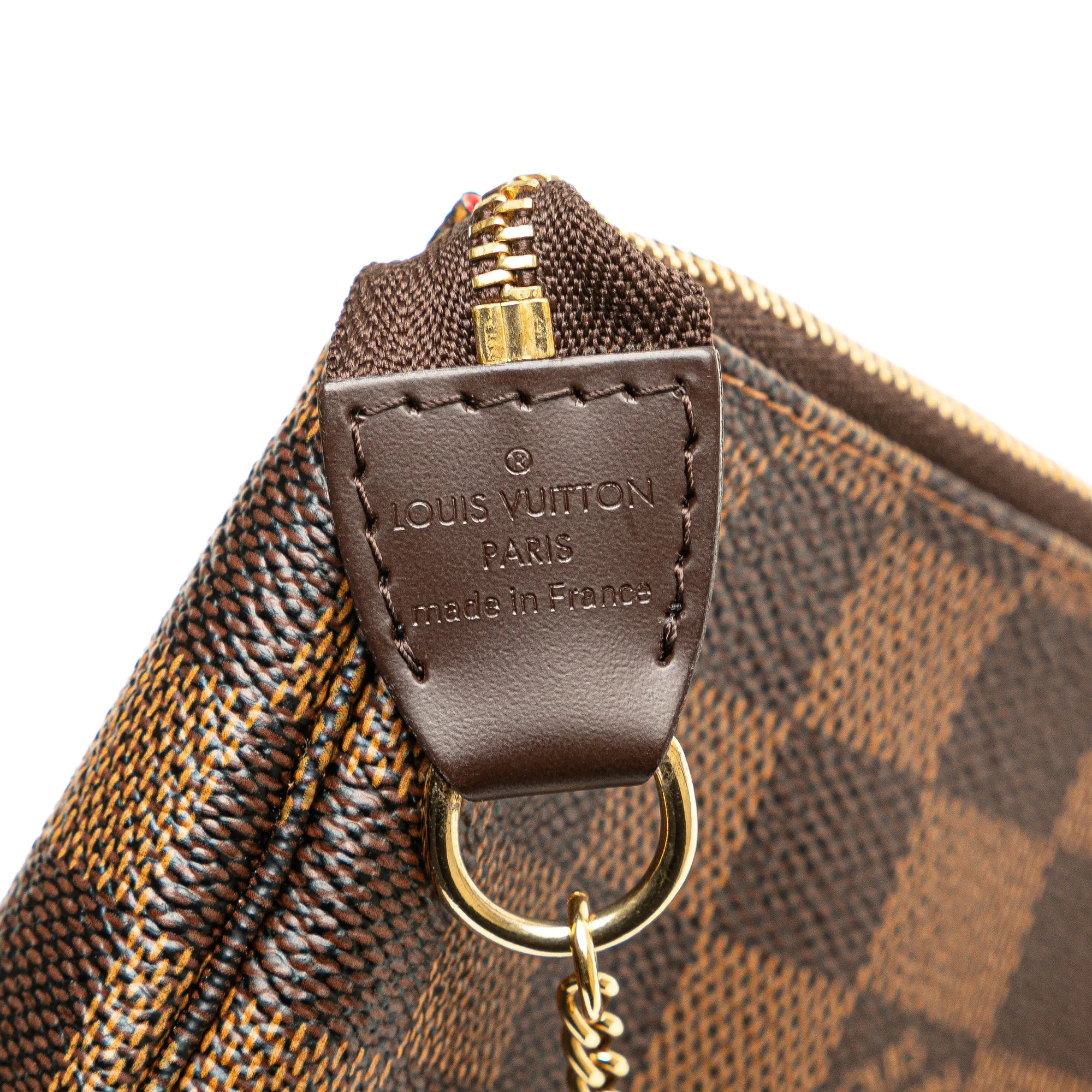 Damier Ebene Trunks and Bags Mini Pochette Accessoires