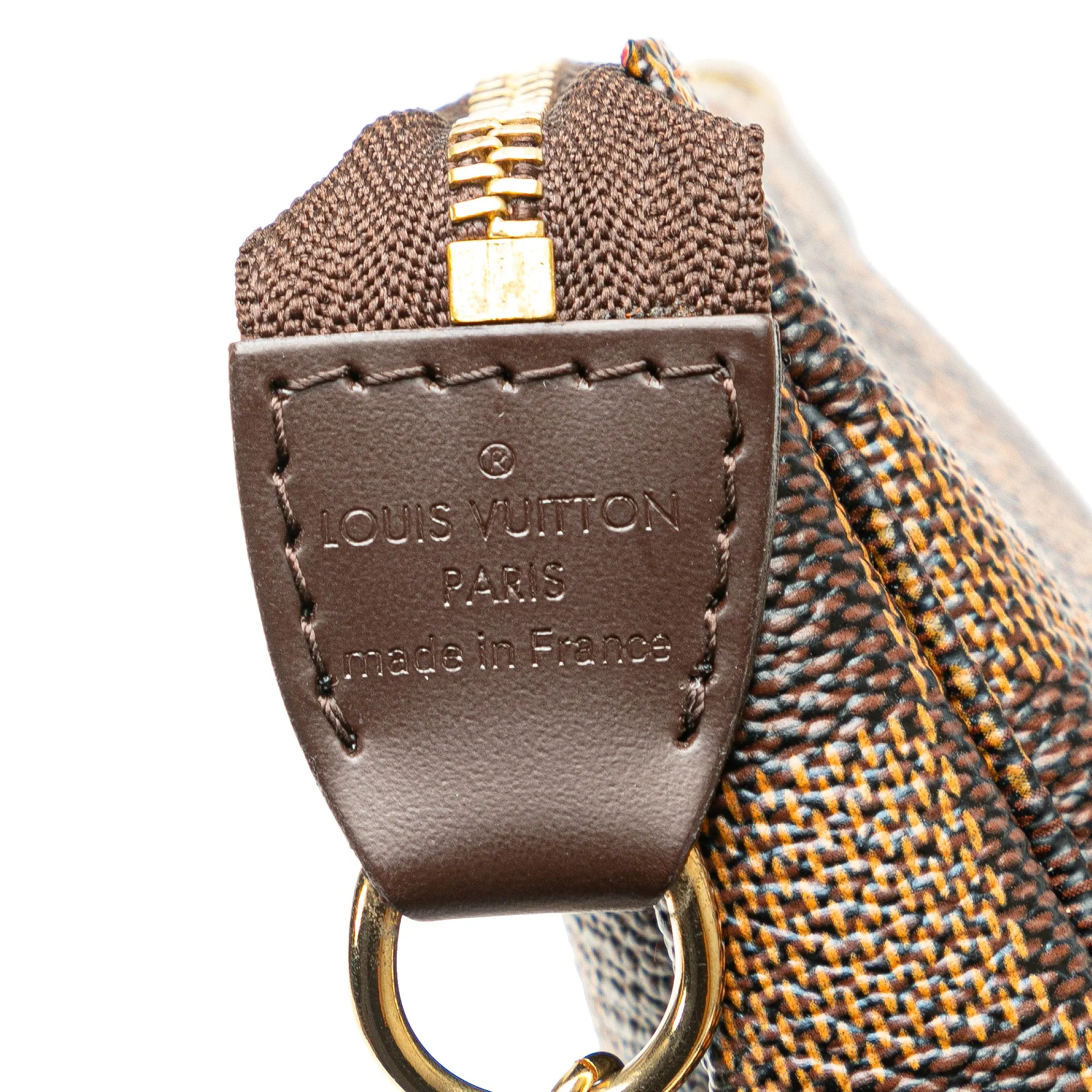 Damier Ebene Trunks and Bags Mini Pochette Accessoires