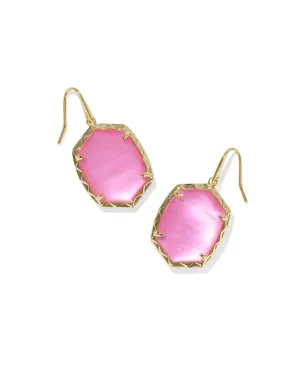 Daphne Drop Earring in Gold Azalea Illusion