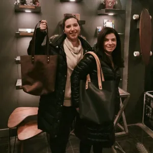 Date Night Craft a Leather Bag Experience for two