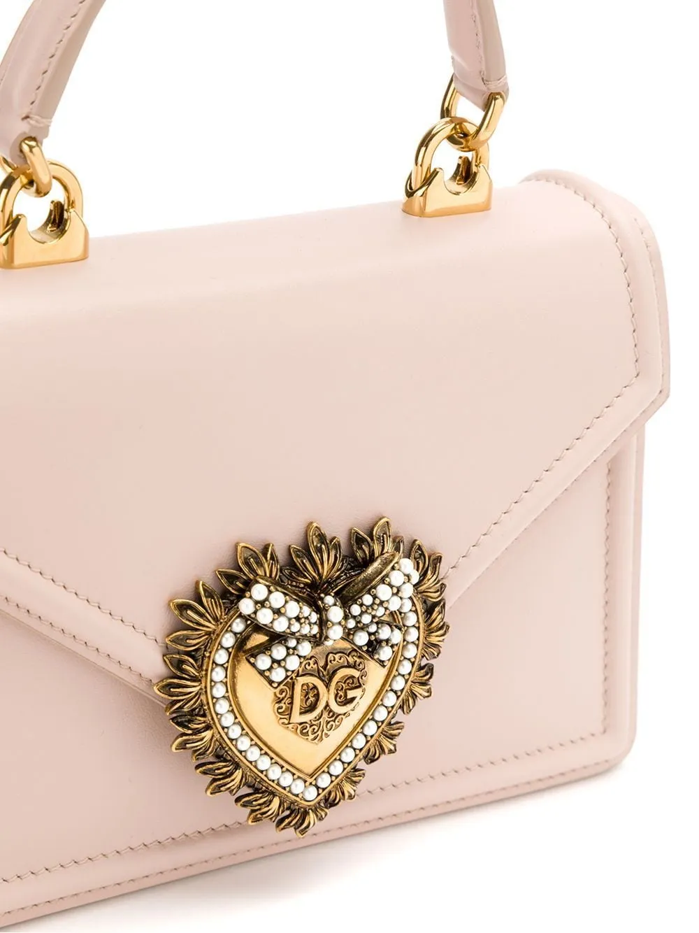 Devotion small leather handbag