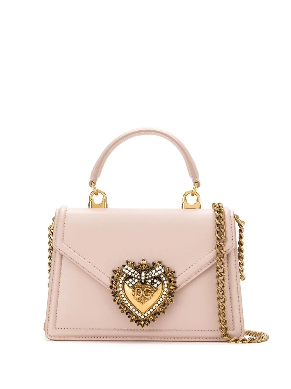 Devotion small leather handbag