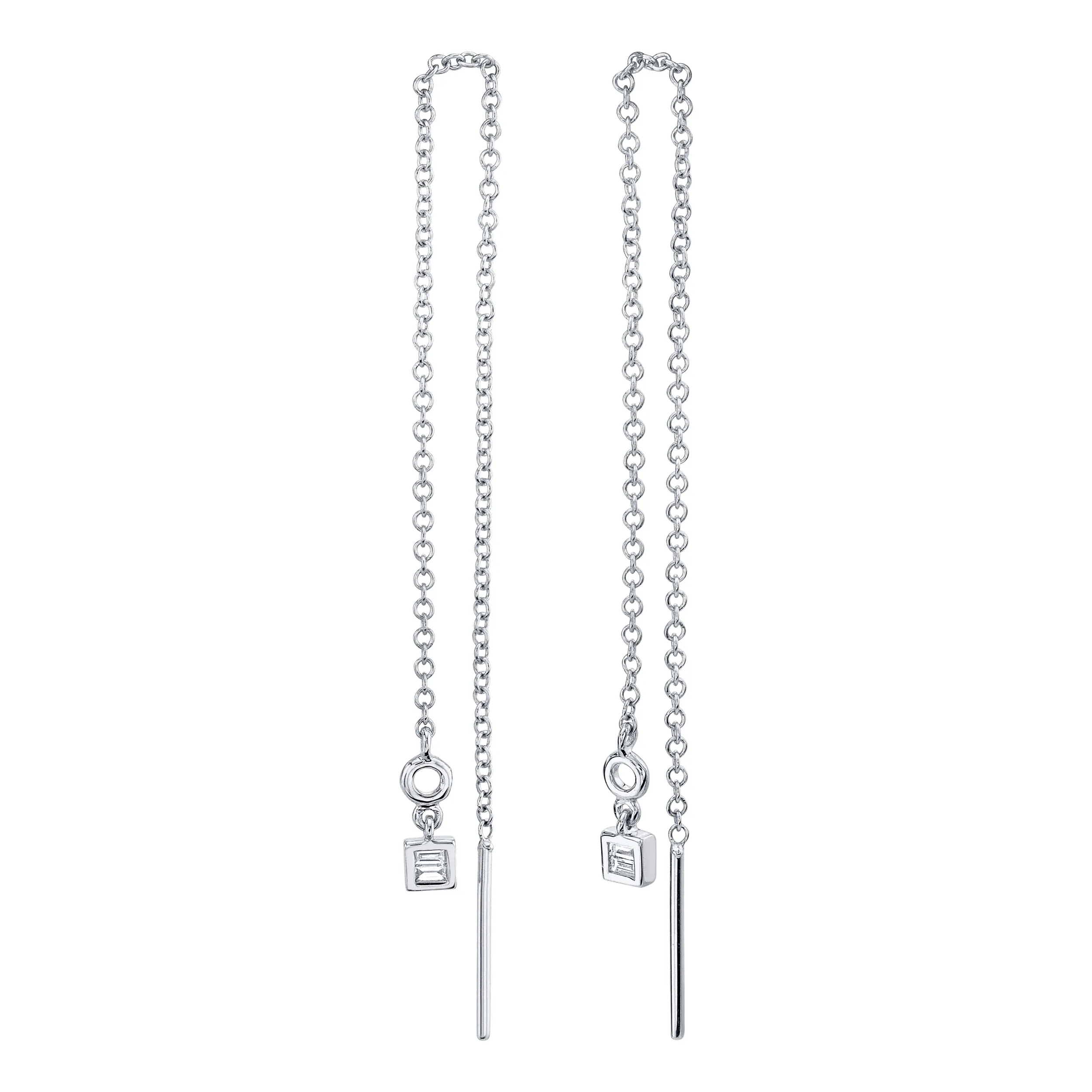 Diamond Threader Earrings
