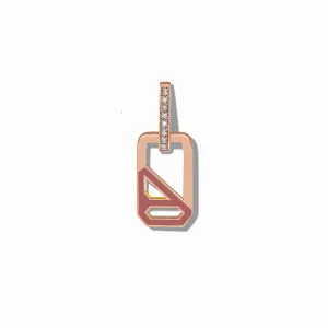 DNA Berry Crush Enamel Single Drop Earring