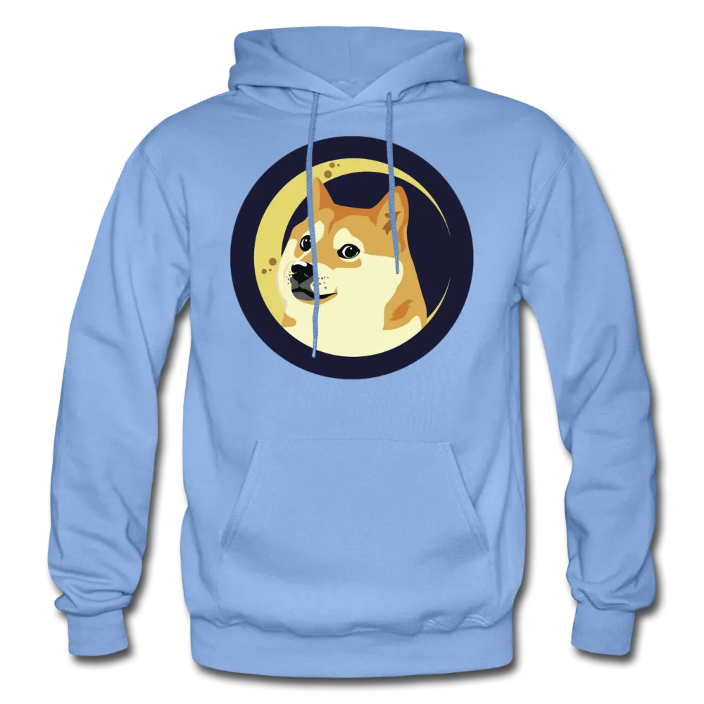 DOGE Coin Meme Dog Moon Men/Unisex Premium Adult Pullover Hoodie