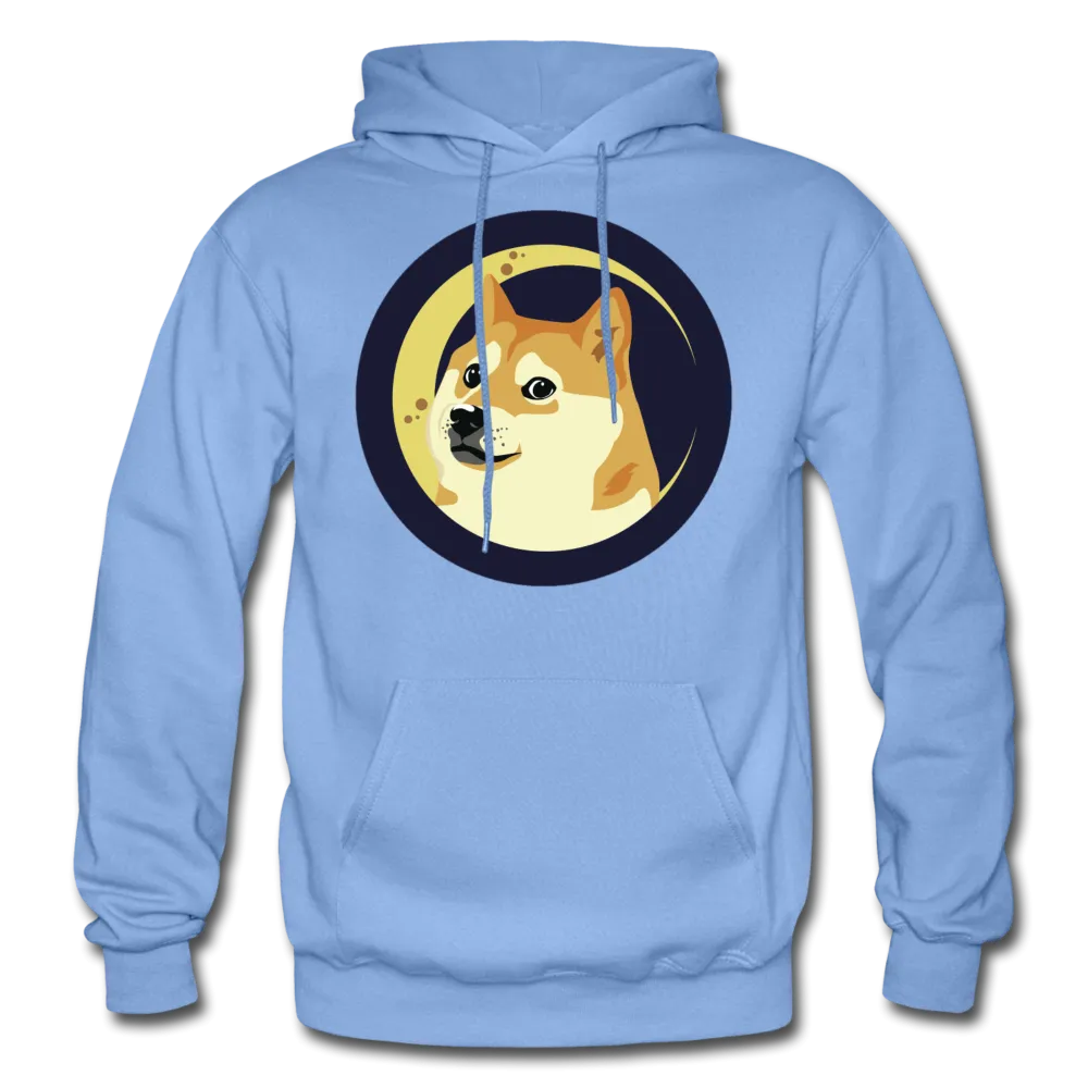 DOGE Coin Meme Dog Moon Men/Unisex Premium Adult Pullover Hoodie