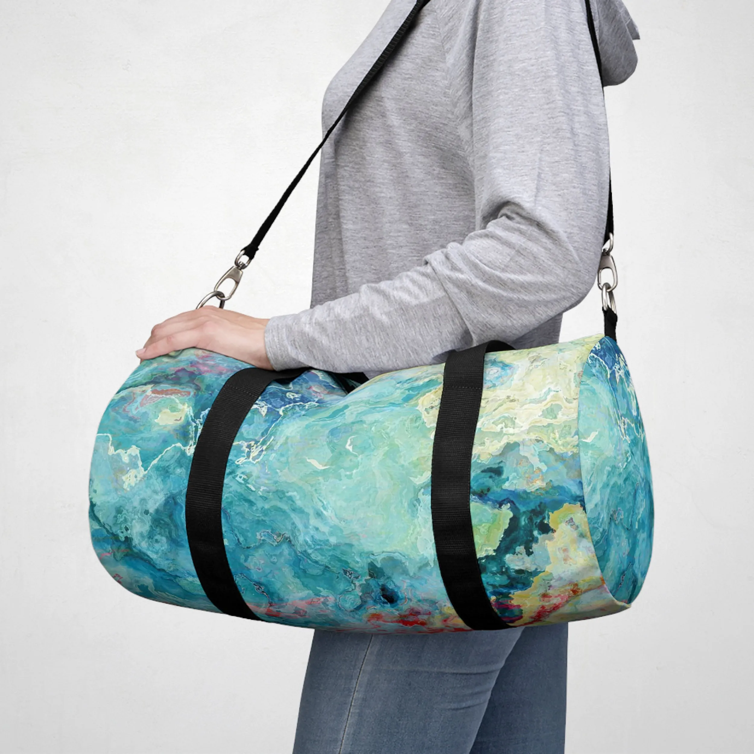 Duffle Bag, Cool Cucumber