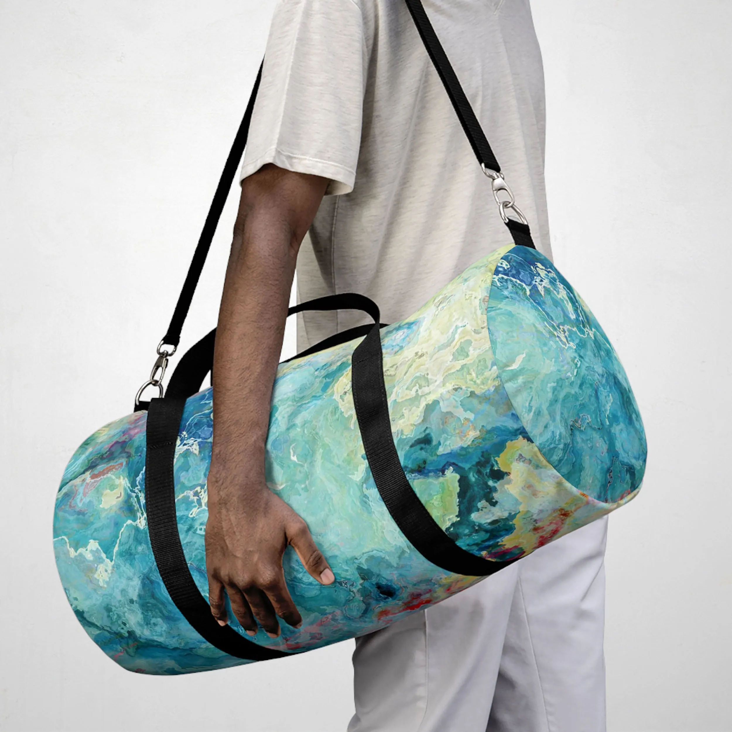 Duffle Bag, Cool Cucumber