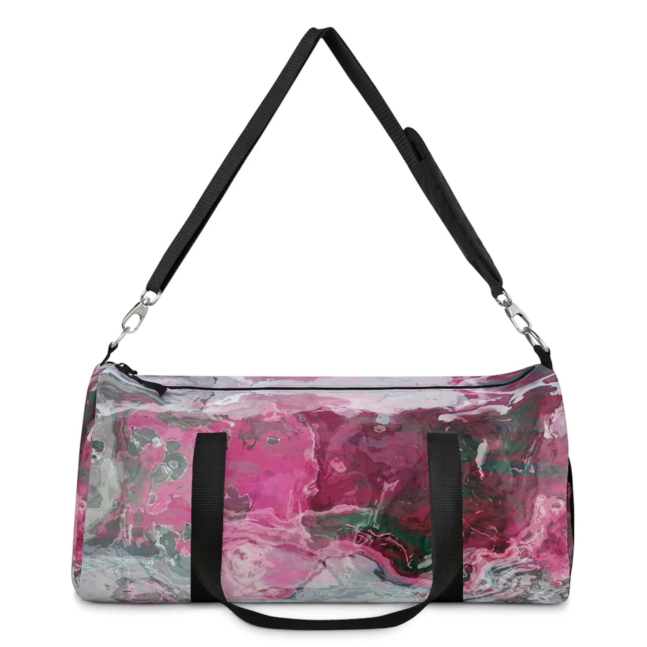 Duffle Bag, Raspberry Flambe
