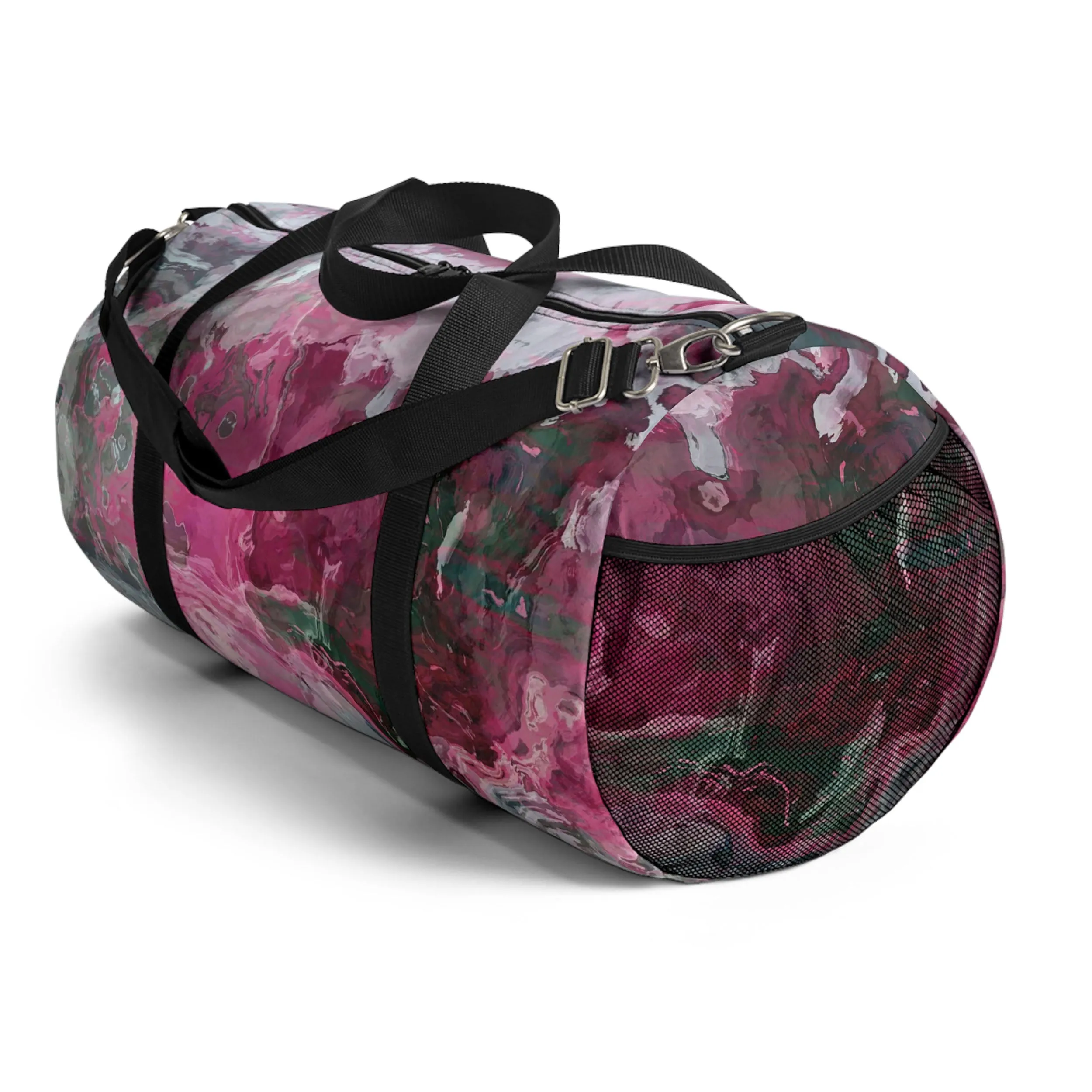 Duffle Bag, Raspberry Flambe
