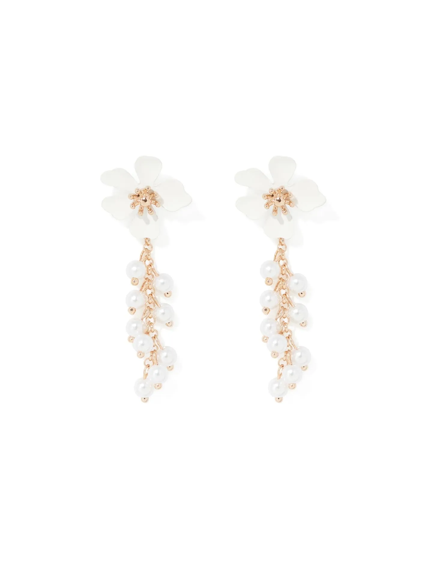 Elia Camy Pearl Drop Earrings