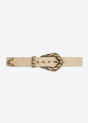 Embella Raffia Belt (Natural)