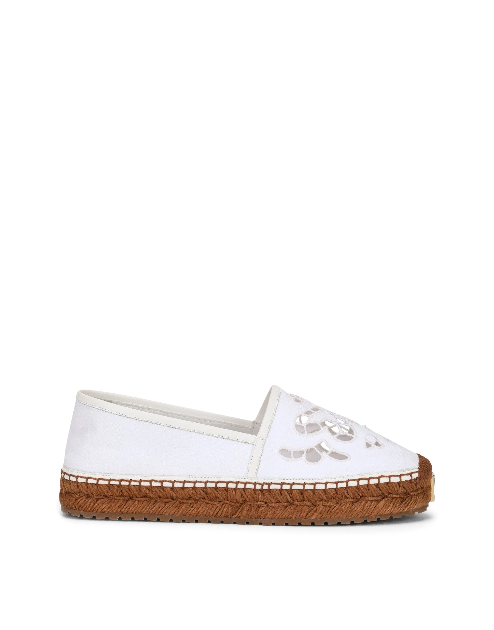 Embroidered canvas espadrilles